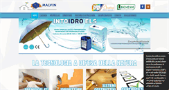 Desktop Screenshot of malvinsrl.com
