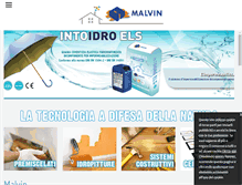 Tablet Screenshot of malvinsrl.com